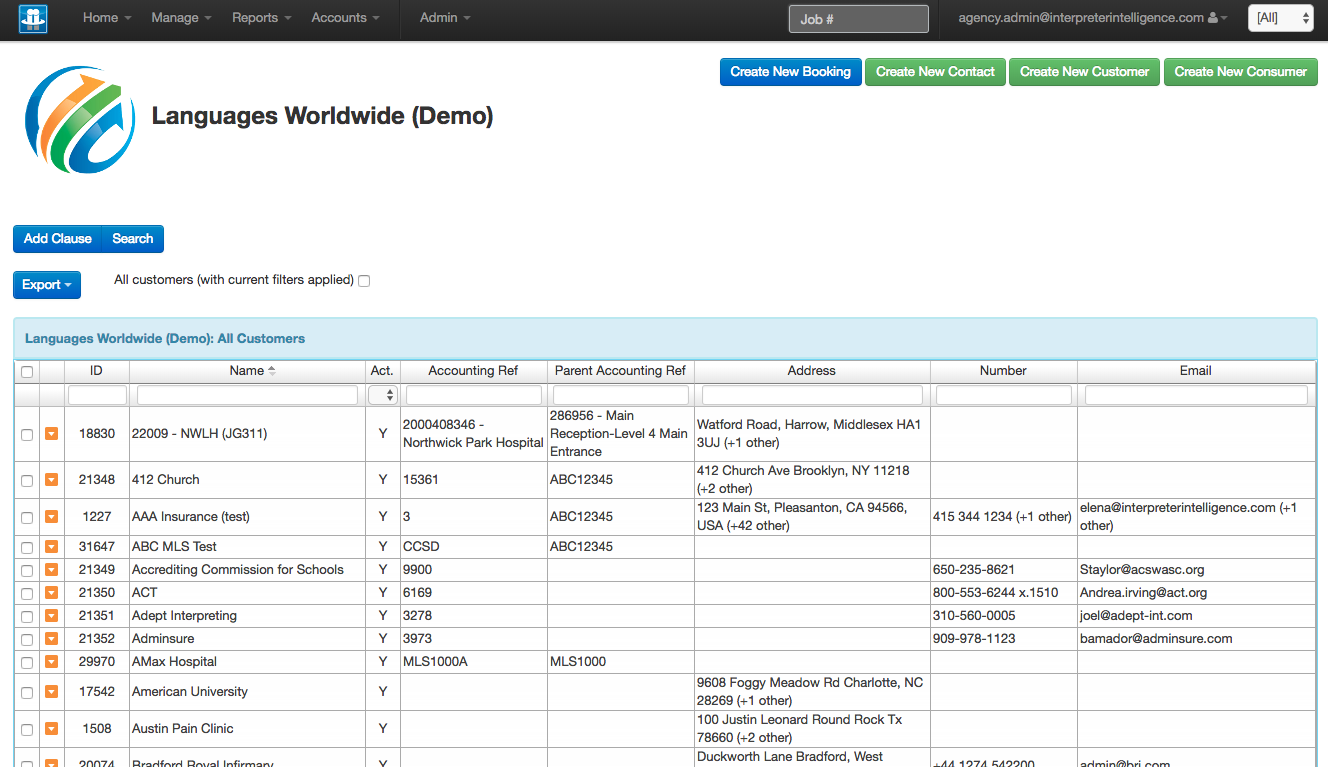 image for manage customers