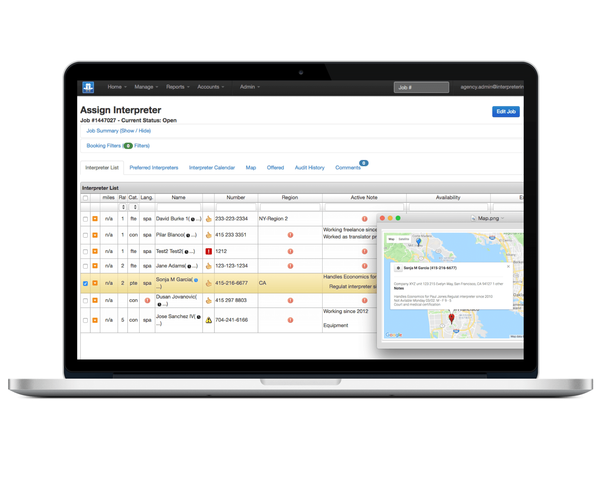 Interpreter Scheduling