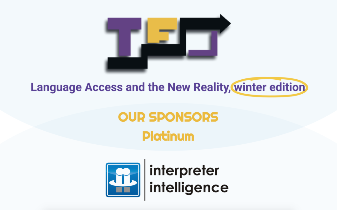 Sponsoring Interpreter Education Online’s Second Virtual Conference