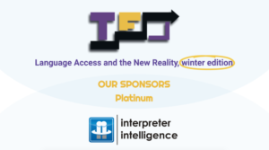 Sponsoring Interpreter Education Online’s Second Virtual Conference